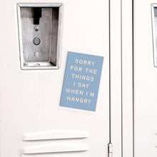 Load image into Gallery viewer, Hangry Rectangle Magnet.