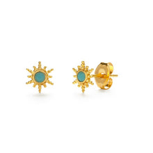 Load image into Gallery viewer, Starburst Stud Earrings.
