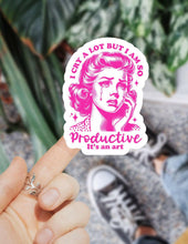 Load image into Gallery viewer, I Cry a Lot But I Am So Productive Sticker.