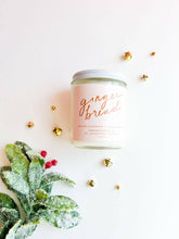 Load image into Gallery viewer, Gingerbread: 8 oz Soy Wax Hand-Poured Candle.