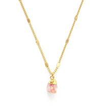 Load image into Gallery viewer, Raw Cut Gemstone Necklaces.