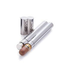 Load image into Gallery viewer, Stainless Steel Cigar Holder and Flask.