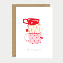 Load image into Gallery viewer, Cup of Tea - Greeting card