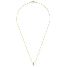 Load image into Gallery viewer, Tiny Triple Crystal Necklace.