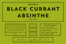 Load image into Gallery viewer, Black Current Absinthe Candle - Paris, 1910