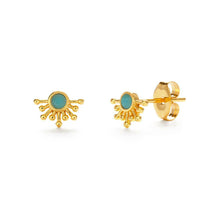 Load image into Gallery viewer, Rays of Light Stud Earrings.