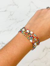 Load image into Gallery viewer, Freshwater Pearl Stretch Bracelet Sets.
