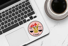 Load image into Gallery viewer, Zodiac Sticker: Libra.