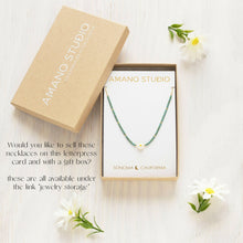 Load image into Gallery viewer, Daisy Miyuki Bead Necklace.