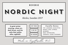 Load image into Gallery viewer, Nordic Night Candle - Abisko, Sweden 2017