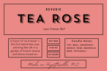 Load image into Gallery viewer, Tea Rose Candle - Lyon, France, 1867