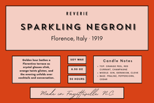 Load image into Gallery viewer, Sparkling Negroni Candle - Florence, Italy · 1919