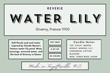 Load image into Gallery viewer, Water Lily Candle - Giverny, France 1900