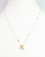 Load image into Gallery viewer, Kingston Crystal Charm Necklace Gold