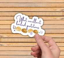 Load image into Gallery viewer, Jane Austen inspired vinyl sticker.
