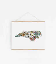 Load image into Gallery viewer, North Carolina Wall Art Print.