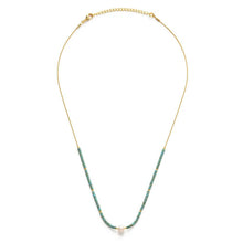 Load image into Gallery viewer, Pearl Miyuki Bead Necklace.