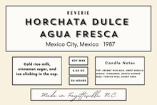 Load image into Gallery viewer, Horchata Dulce Agua Fresca Candle - Mexico City, Mexico · 1987