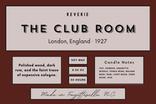 Load image into Gallery viewer, The Club Room Candle - London, England · 1927