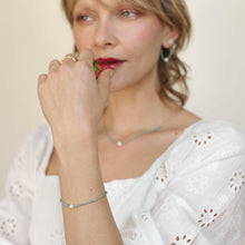 Load image into Gallery viewer, Pearl Miyuki Bead Friendship Bracelet.