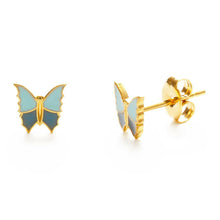 Load image into Gallery viewer, Spring Butterfly Stud Earrings.