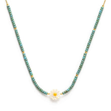 Load image into Gallery viewer, Daisy Miyuki Bead Necklace.