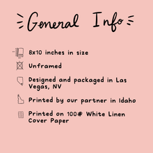 Load image into Gallery viewer, Messes Art Print 8x10.