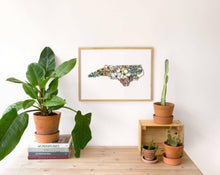 Load image into Gallery viewer, North Carolina Wall Art Print.