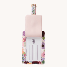 Load image into Gallery viewer, Rainbow Garden Luggage Tag.