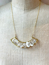 Load image into Gallery viewer, Boho Quartz Statement Necklace | Bohemian Necklace.