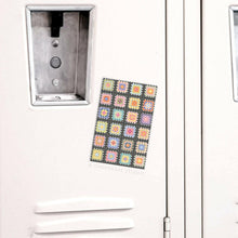 Load image into Gallery viewer, Granny Squares Crochet Blanket Rectangle Magnet.