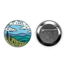 Load image into Gallery viewer, North Carolina Landscape Pin-Back Button