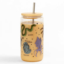 Load image into Gallery viewer, Magical Creatures Glass Can.