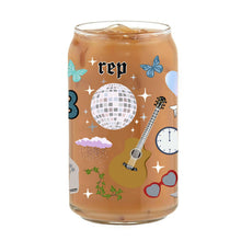 Load image into Gallery viewer, Taylor Swift Glass Cup.
