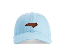 Load image into Gallery viewer, North Carolina Faux Leather Patch Cotton Twill Hat