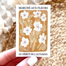 Load image into Gallery viewer, Fall Flower Market Sticker, 3x2 in..
