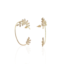 Load image into Gallery viewer, Floral Ear Wrap Cuff.