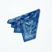 Load image into Gallery viewer, 14" Pocket Nautilus Bandana.