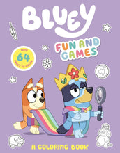 Load image into Gallery viewer, Bluey: Fun and Games: A Coloring Book