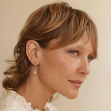 Load image into Gallery viewer, Large Drop Pearl Earrings.