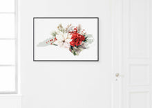 Load image into Gallery viewer, North Carolina Christmas art print | Four Seasons Series: 11x14.