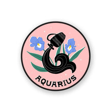 Load image into Gallery viewer, Zodiac Sticker: Aquarius.