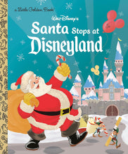 Load image into Gallery viewer, Santa Stops at Disneyland (Disney Classic) (Little Golden Book)