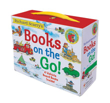 Load image into Gallery viewer, Richard Scarry's Books on the Go: 4 Board Books