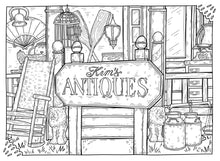 Load image into Gallery viewer, Gilmore Girls: Greetings from Stars Hollow: An Official Postcard Coloring Book