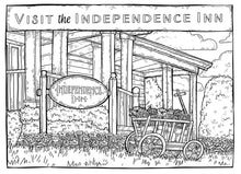 Load image into Gallery viewer, Gilmore Girls: Greetings from Stars Hollow: An Official Postcard Coloring Book