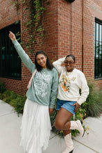 Load image into Gallery viewer, I Cry A Lot Sweatshirt In Dusty Green.