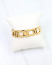 Load image into Gallery viewer, Calista Link Bangle WP Gold
