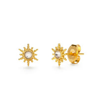 Load image into Gallery viewer, Starburst Stud Earrings.