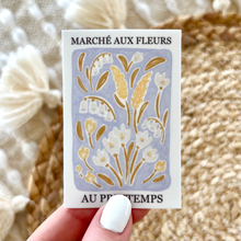 Load image into Gallery viewer, Spring Flower Market Sticker, 3x2 in..
